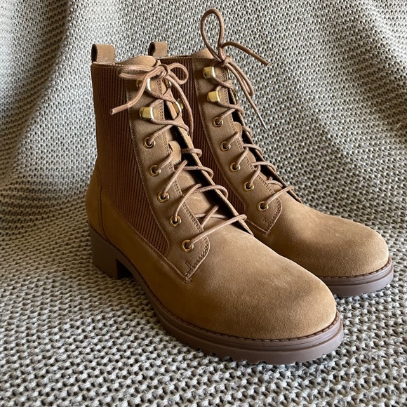 Cole Haan Camea II Combat Boots - Picture 6 of 9